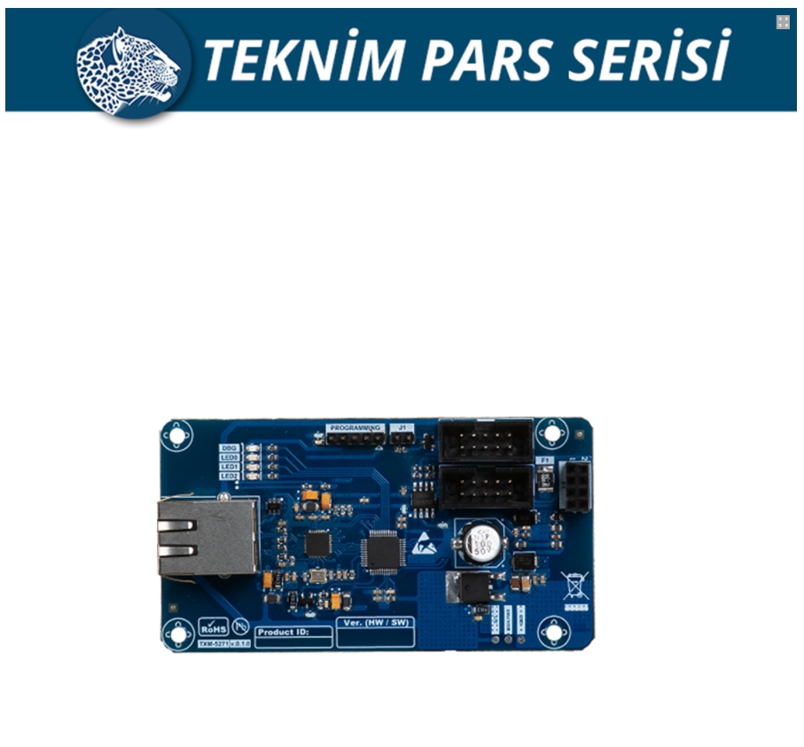 TEKNİM TXM-5271 ETHERNET MODÜLÜ (TSP-5324 VE TSP-5208G PANELLER İÇİN)