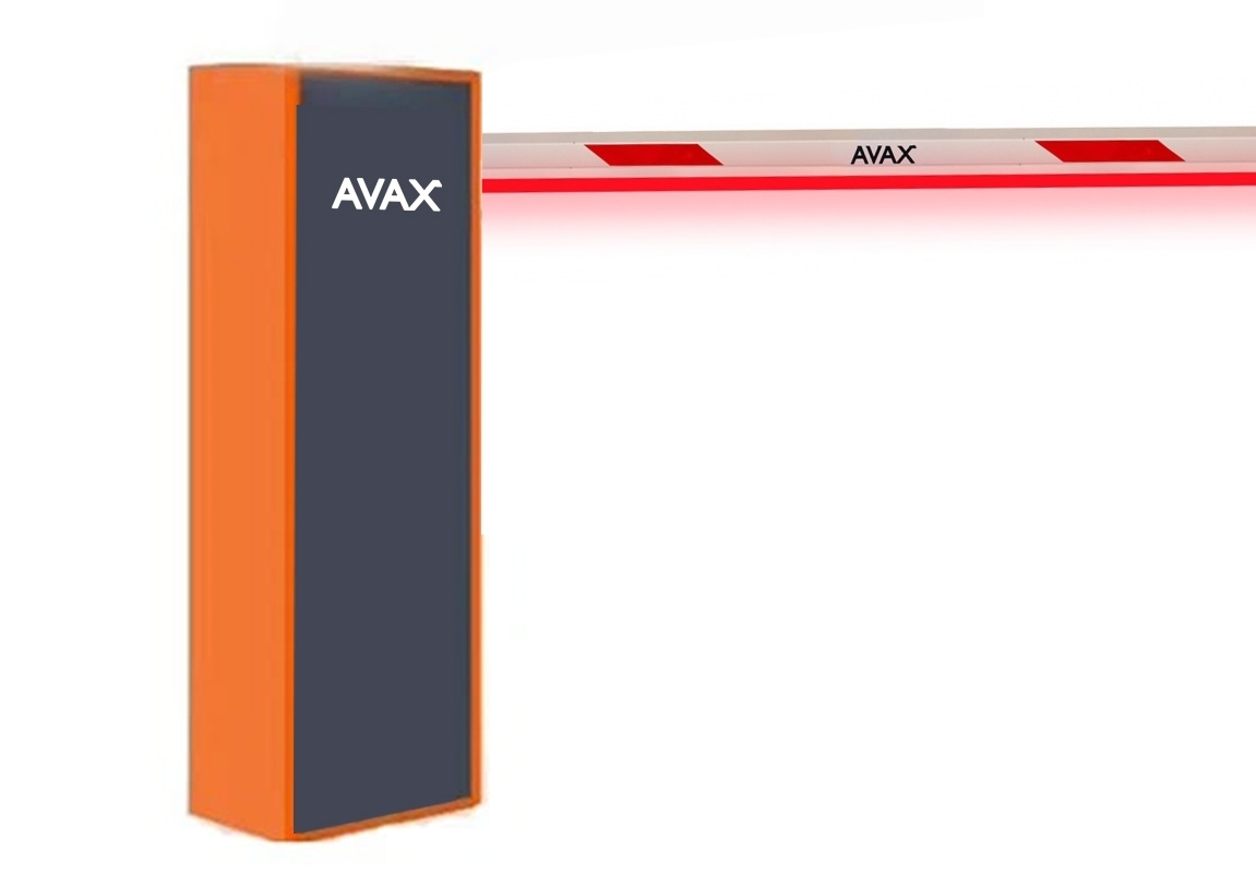 AVAX BR 13 Otopark Bariyeri 3 Metre Ledli Kollu-Akıllı Geçiş Kontrolü ve Işık İkaz Sistemi
