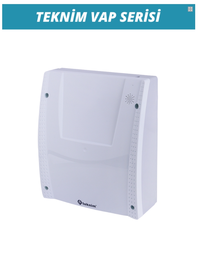 TEKNİM VAP-408PT 8 ZONLU PSTN Lİ ALARM PANELİ, KEYPAD HARİÇ