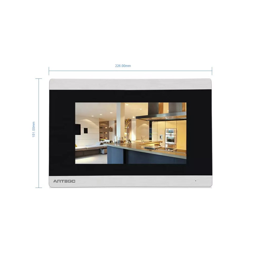 67704T-AN 7” Full LCD IP Monitörler