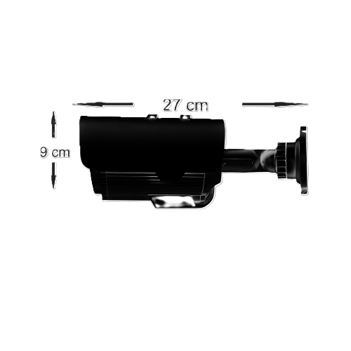 ICU IC-684 5MP IP Güvenlik Kamerası 3.6mm Lens - Gece Görüşlü