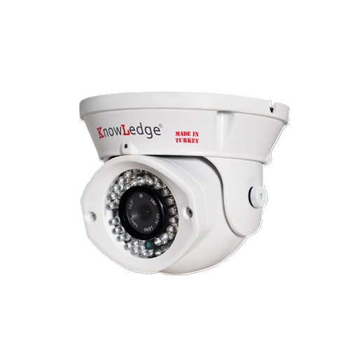 KL 4142D 2MP IP Dome Kamera 2.8mm Lens – Gece Görüşlü Güvenlik Kamerası