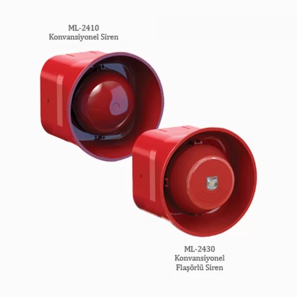 Mavili ML-2420 Konvansiyonel Yangın Alarm Flaşörü
