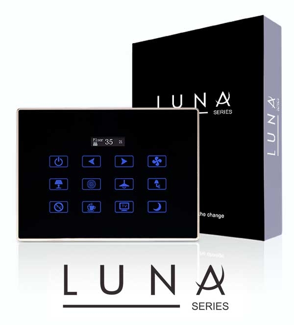 Luna Bedside Termostatlı Dokunmatik Panel-Akıllı Yatak Başlığı  Termostatlı Kontrol Paneli
