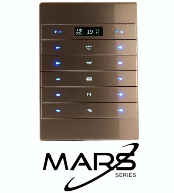 Mars 10 Tuşlu Termostatlı Panel