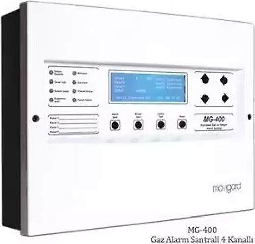 Mavili MG-400 4 Kanallı Konvansiyonel Gaz Alarm Santrali