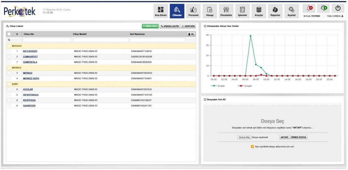 PERSONEL DEVAM  KONTROL YAZILIMI