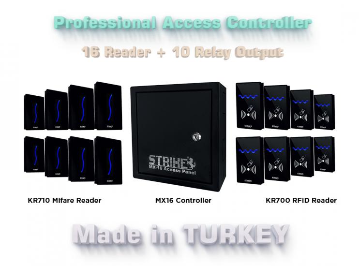 STRIKE MX 16 LI ACCESS GEÇİŞ KONTROL PANELİ