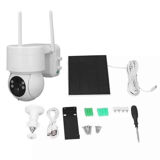 Powermaster Solar WiFi Kamera-4MP 1080P Dış Mekan