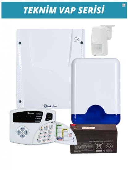 TEKNİM SET VAP-404PTA PSTN Lİ ALARM SETİ