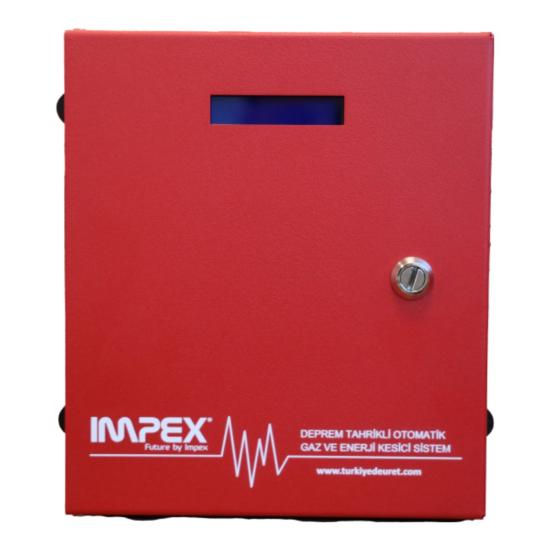 İMPEX DEPREM SENSÖRÜ