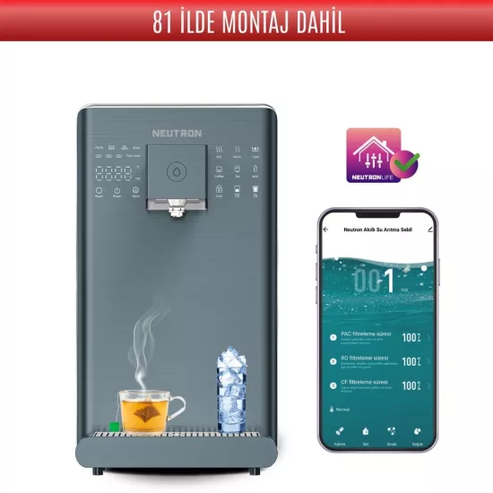 NEUTRON Akıllı Su Arıtma Cihazı -Sıcak & Soğuk Su