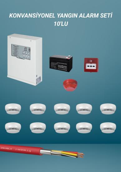 KONVANSİYONEL YANGIN ALARM SETİ