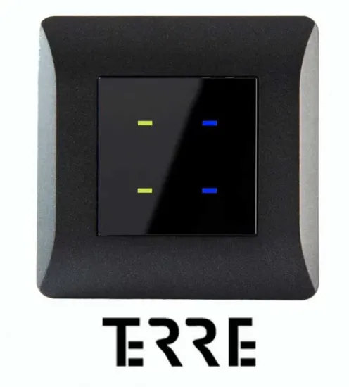 Terre 4 Butonlu Dokunmatik Akıllı Otomasyon Paneli