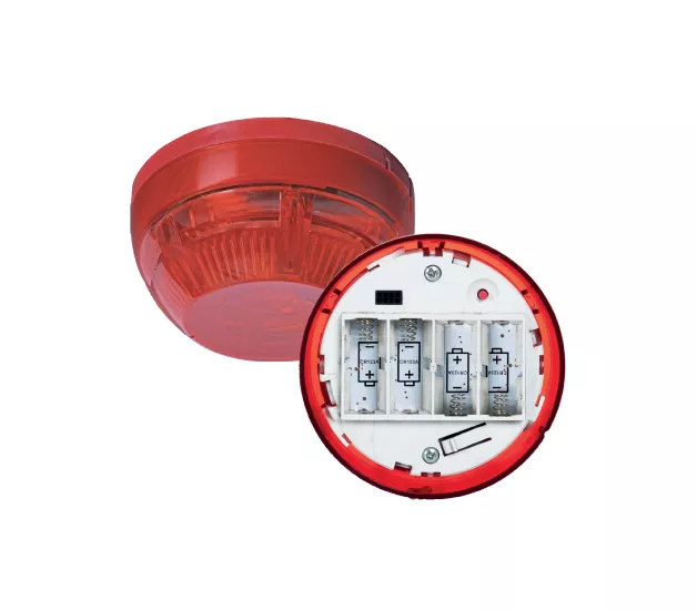 Kablosuz Flaşörlü Yangın Alarm Sireni