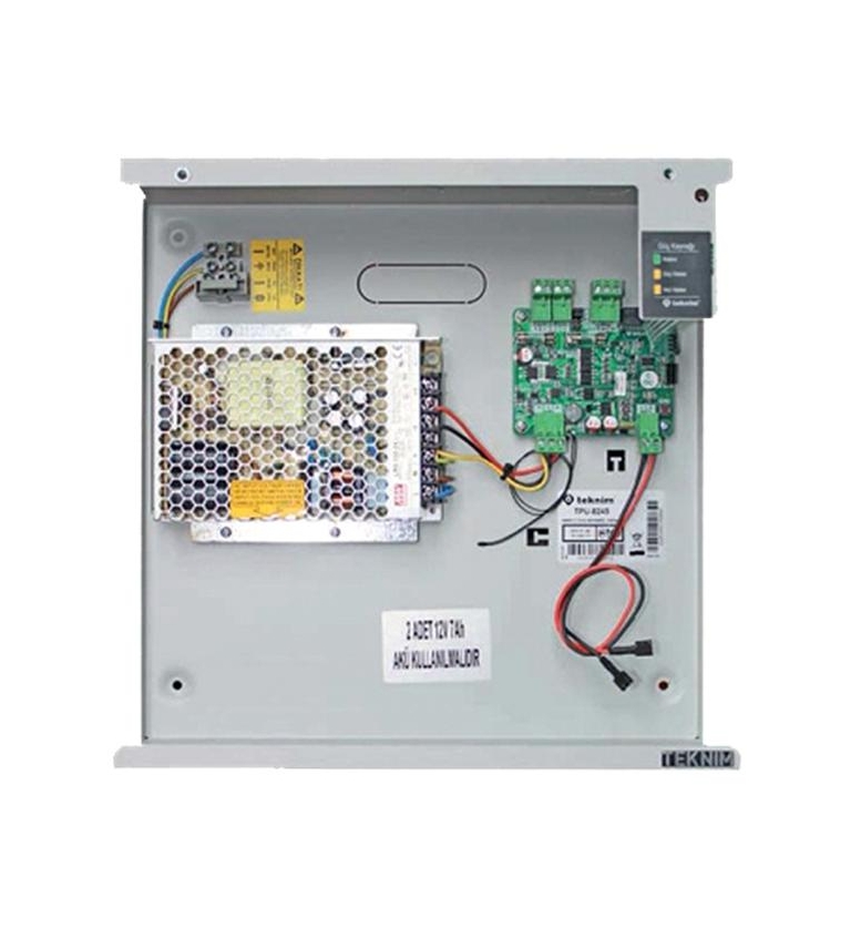 TEKNİM TPU-8245 HARİCİ GÜÇ KAYNAĞI 24 VOLT 5 AMPER EN-54 SERTİFİKALI