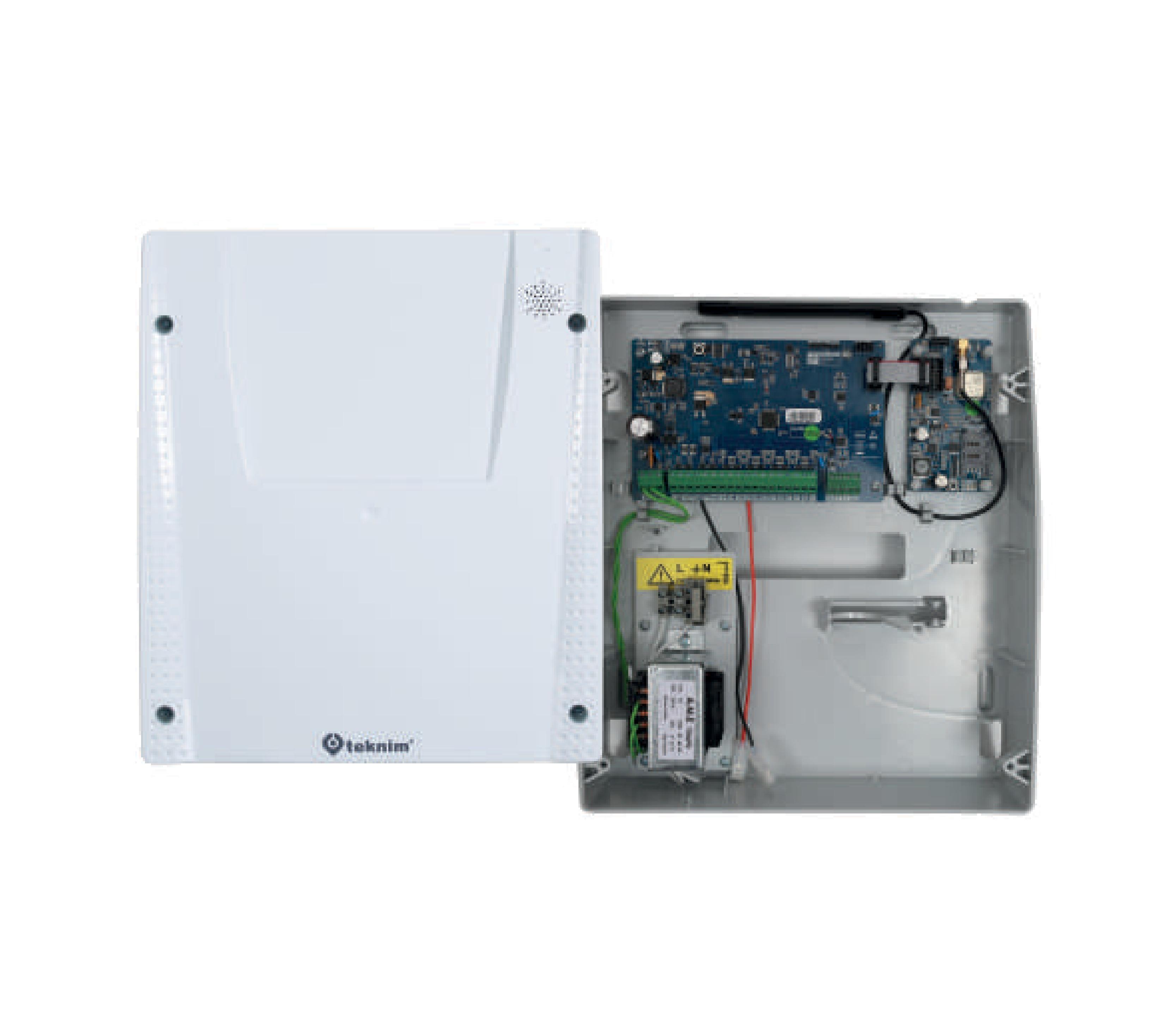 TEKNİM TSP-5208N ETHERNET MODÜLLÜ 8+8 ZONLU ALARM PANELİ