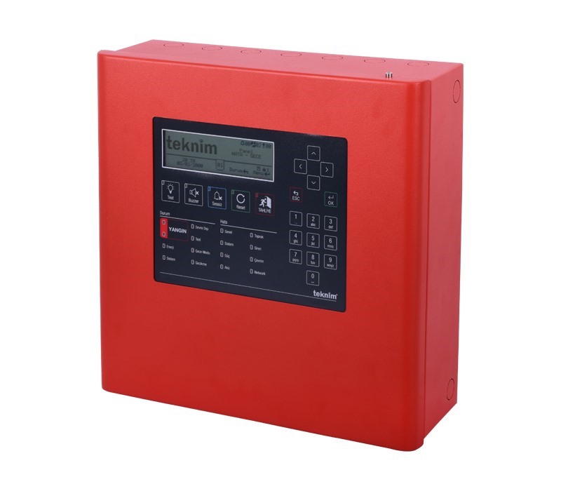 TFP-1214 AKILLI ADRESLİ YANGIN ALARM PANELİ 4 LOOP